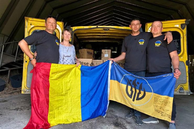 Многодетная мама из Синельниковского района помогает переселенцам и людям, пострадавшим от войны