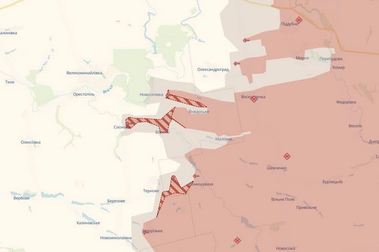В Синельниківському районі тривають жорсткі бої: російські війська мають просування