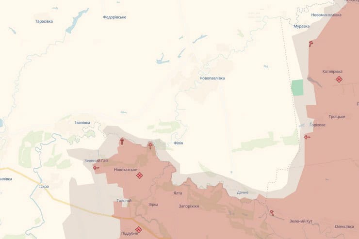 Російські війська намагаються створити плацдарм на Синельниківщині для подальшого просування