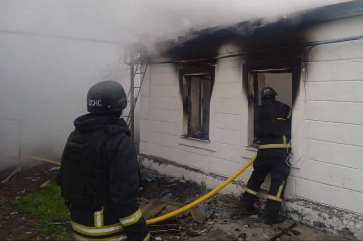 Який вигляд має ліцей в Синельниківському районі після ворожого обстрілу