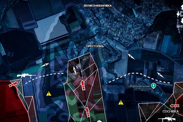 В Синельниківському районі триває серйозна битва за важливе село, яка визначить хід наступних операцій