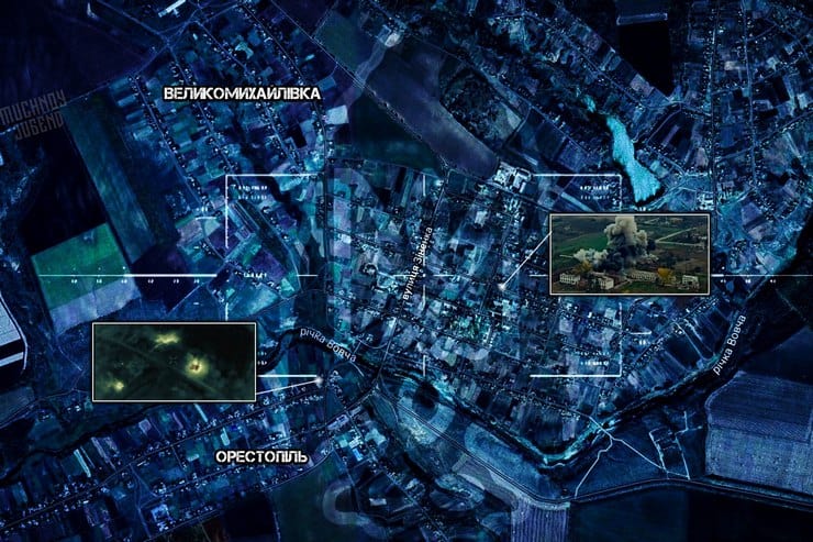 Російські війська ФАБами “пробивають” шлях до захоплення двох важливих сіл в Синельниківському районі