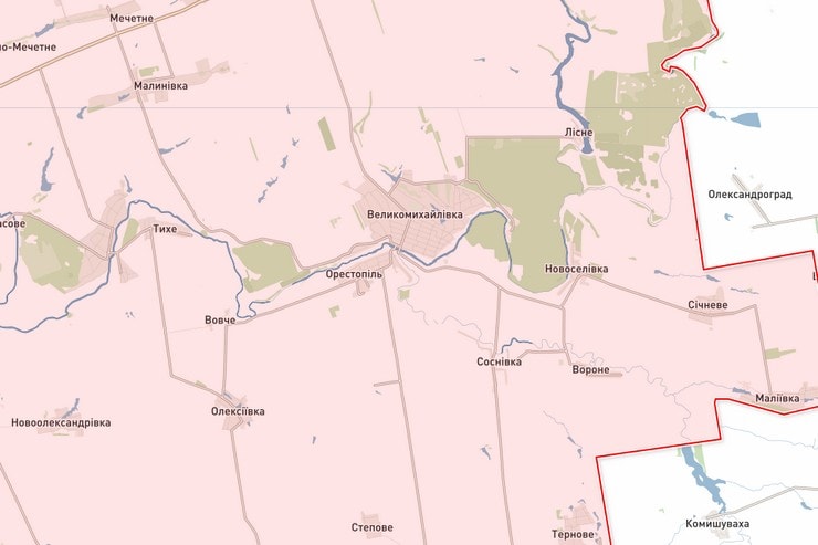 В Синельниківському районі російські війська розчищають собі коридор ФАБами і готуються до більш глибокого просування