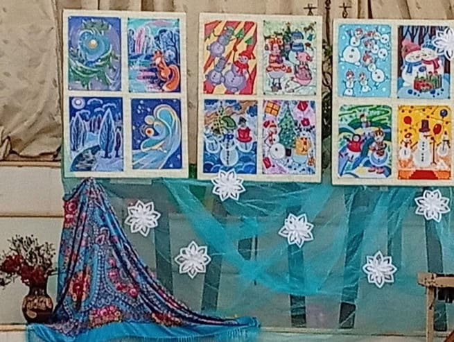 Новогодний концерт в Синельниково