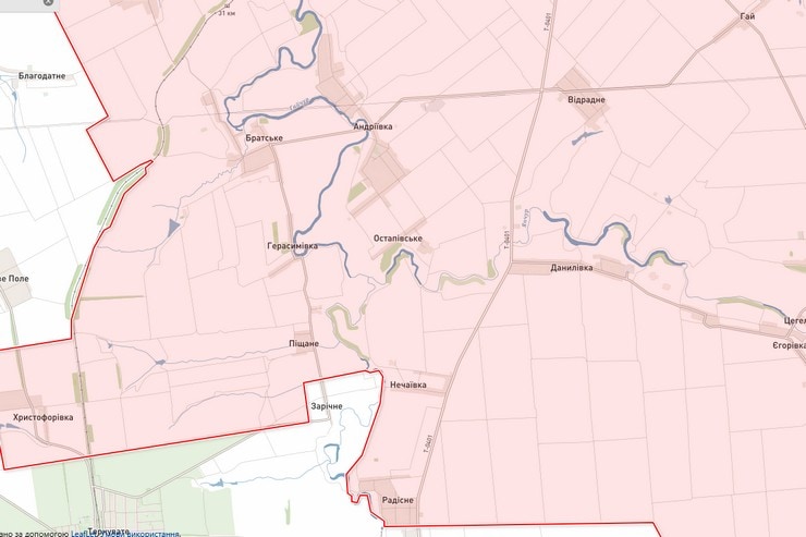 ЗСУ можуть втратити ще одне село в Синельниківському районі: контроль висить на “волосині”