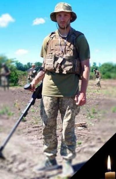 28-летний сапер из Синельниково погиб во время боев на Харьковском направлении