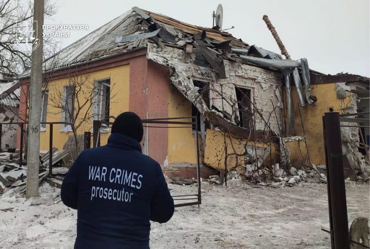 Синельниковский район: фото с места обстрела, в результате которого ранены 6 человек