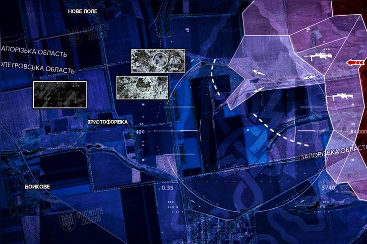 Александровское направление: российские войска активизировались на границе Днепропетровской и Запорожской областей