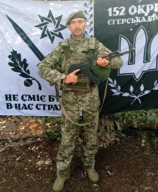 В Шахтарському поховали 44-річного військового: Олександр Сляднев був переселенцем і загинув на Донеччині